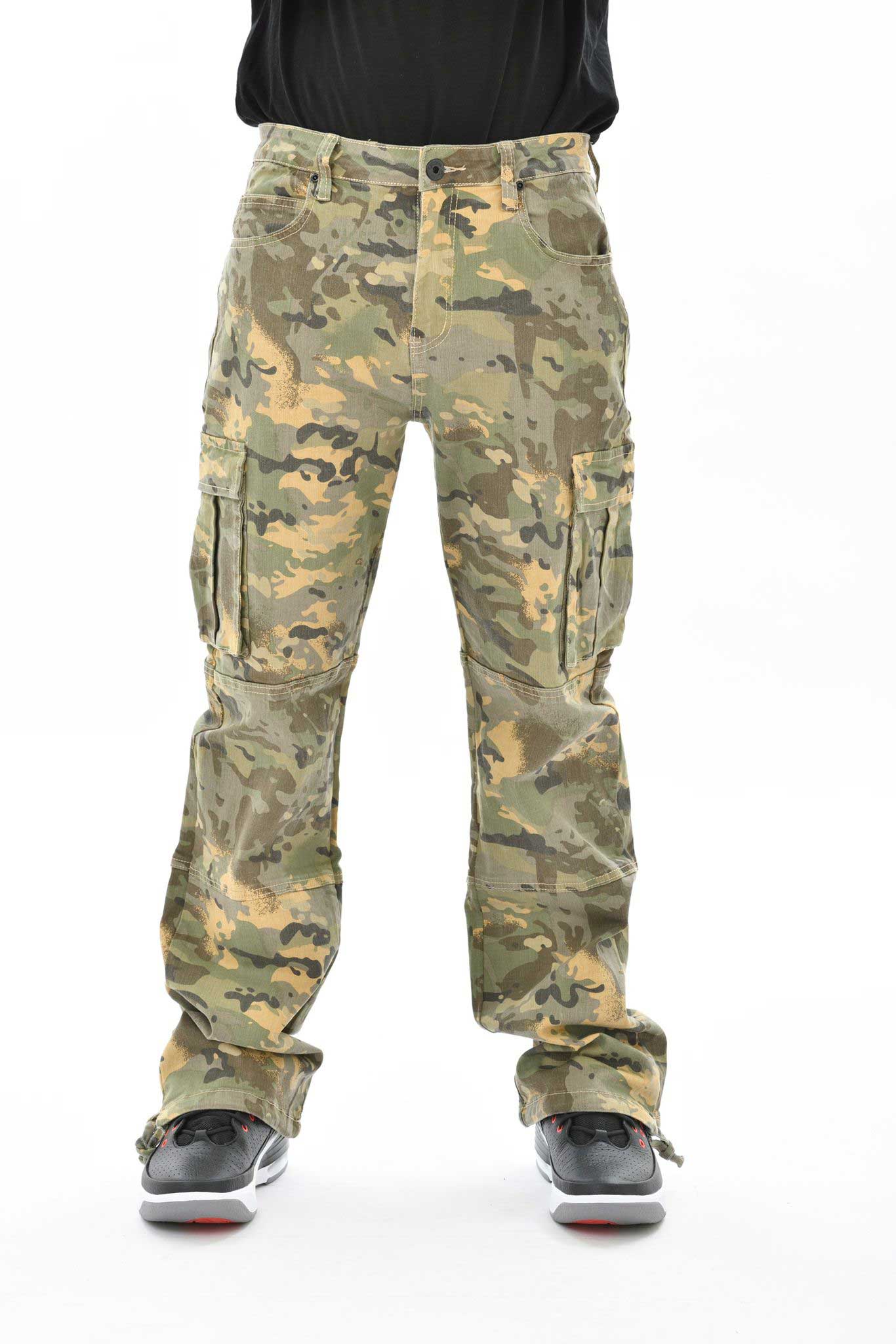 Woodland Camo Baggy Fit Denim Woodland by Vicious - 1