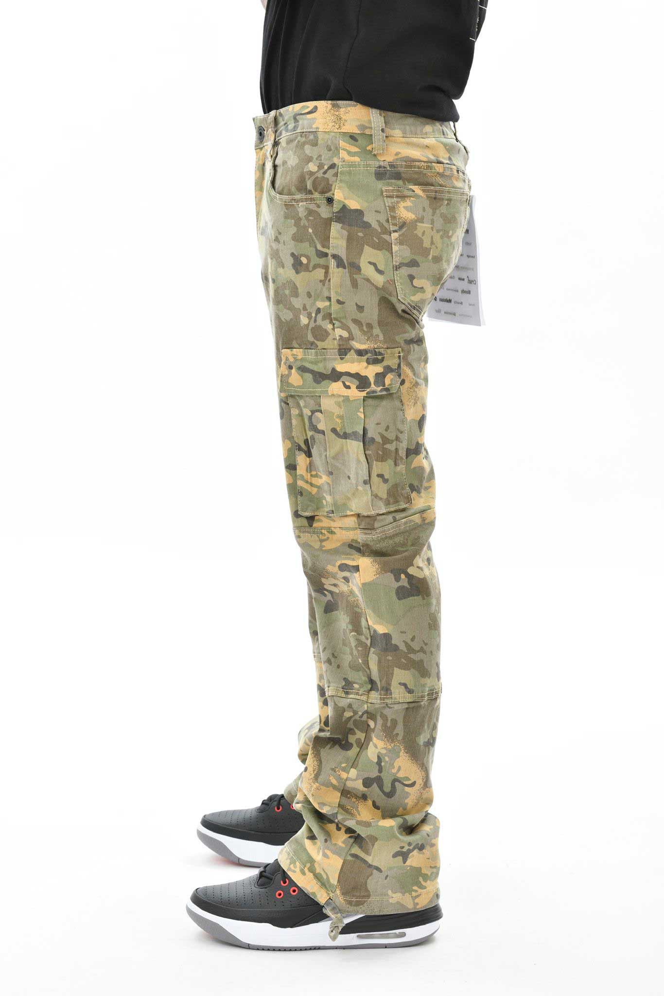 Woodland Camo Baggy Fit Denim Woodland by Vicious - 3