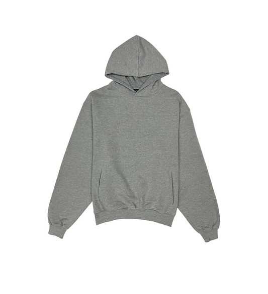 French terry drop shoulder hoodie