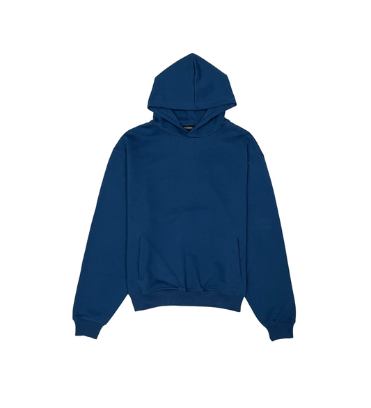 French terry drop shoulder hoodie