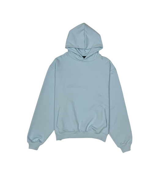 French terry drop shoulder hoodie