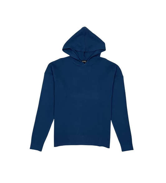 Viscos Poly Double Knit Sweater Hoodie