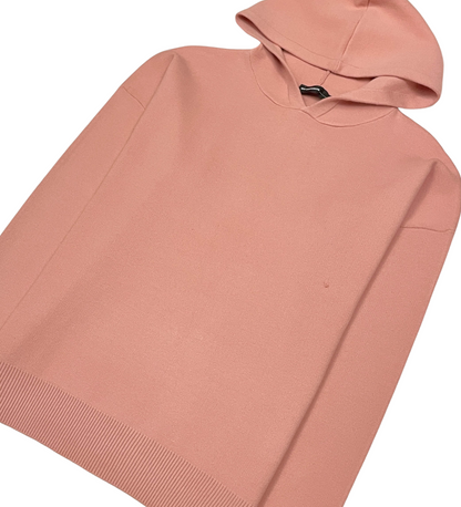 Viscos Poly Double Knit Sweater Hoodie