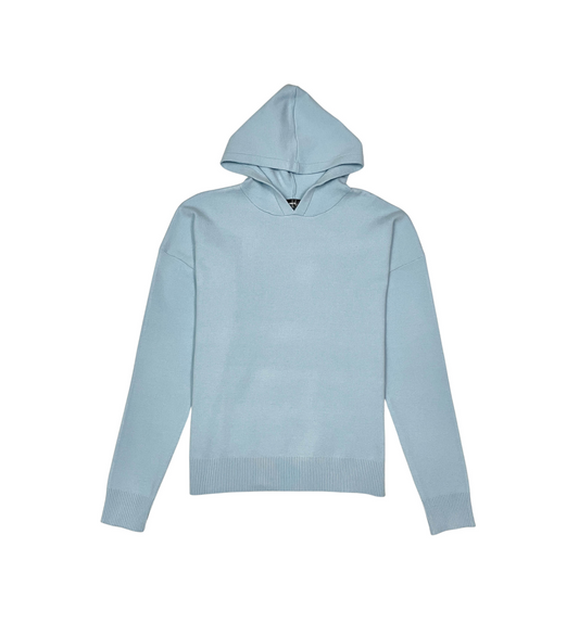 Viscos Poly Double Knit Sweater Hoodie