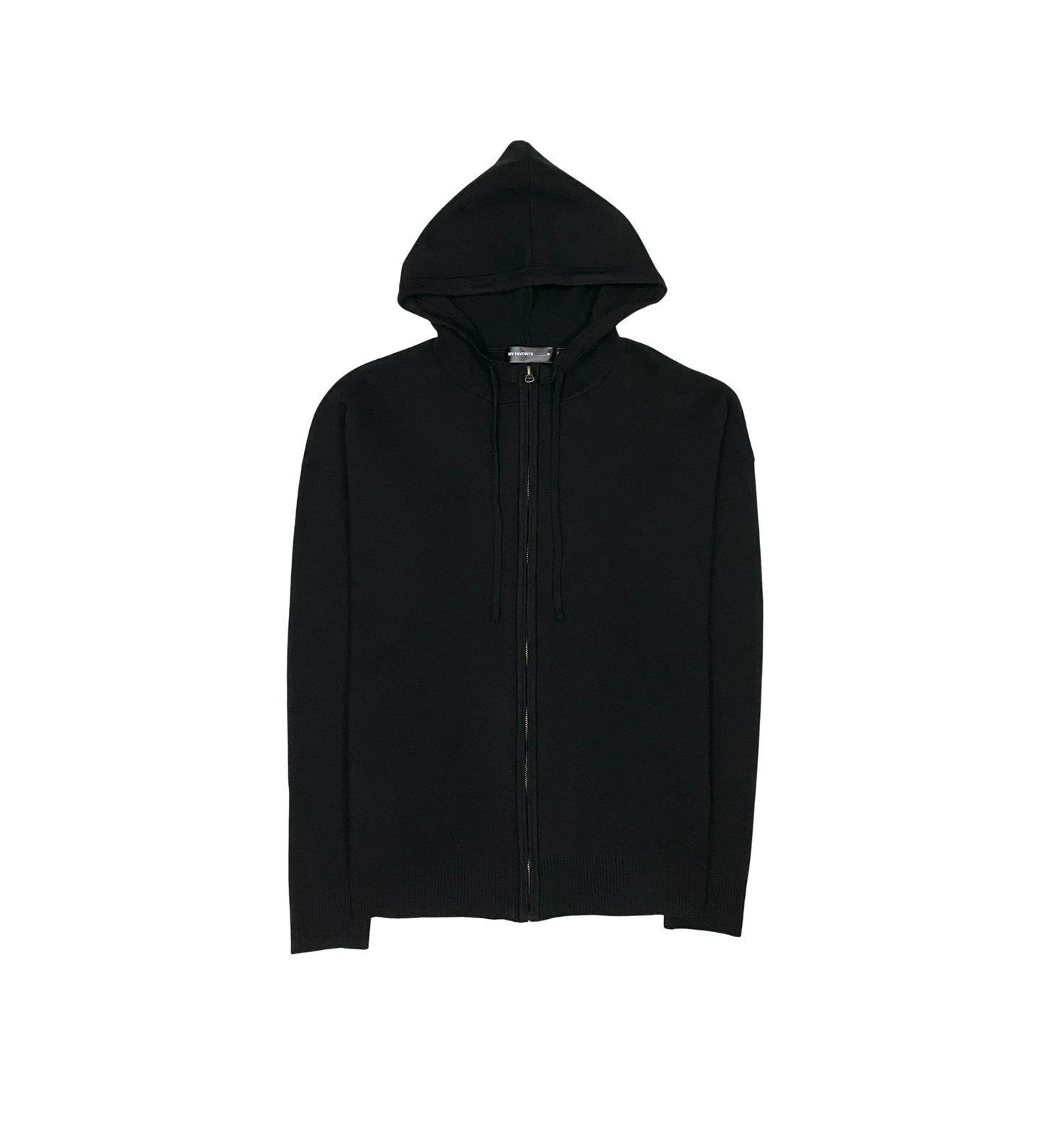 Viscos Poly Double Knit Zip Up Hoodie