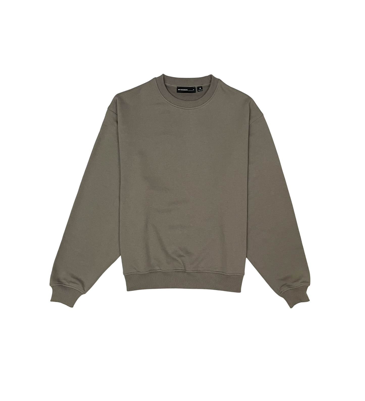 French Terry Crewneck Sweater