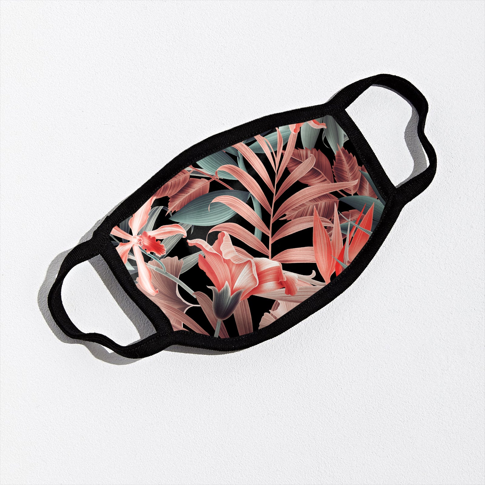 VR floral face mask